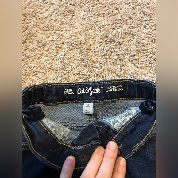 Cat & Jack Super Stretch Skinny Jean 2t - Picture 4 of 4